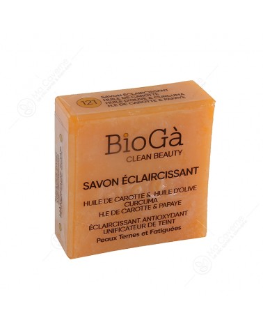 BIOGA Savon Eclaircissant Au Carotte-1