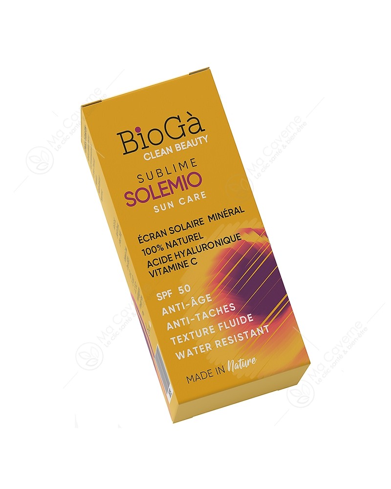 BIOGA Sublime Solemio Ecran Solaire SPF50-50ml-1