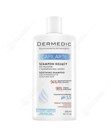 DERMEDIC Capilarte Shampoing Appaisant Cheveux Sensibles 250ml-1