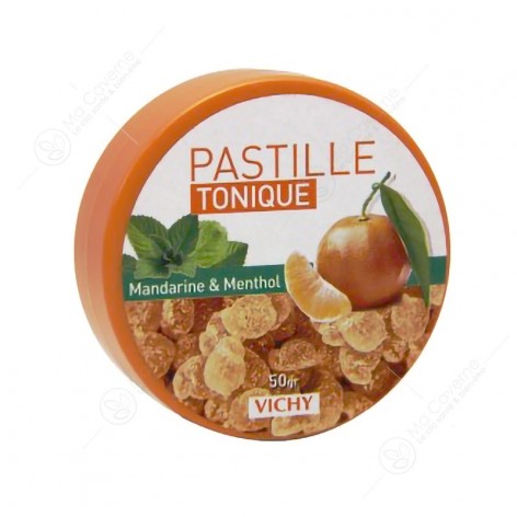 VICHY Pastilles Toniques Mandarine et Menthol 50g-2