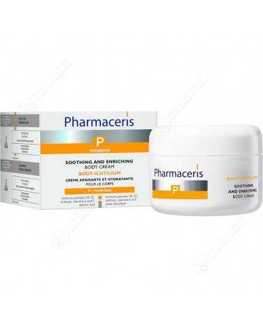 PHARMACERIS P Body-Ichtilium Crème Psoriasis Apaisante Corps 175ml-1