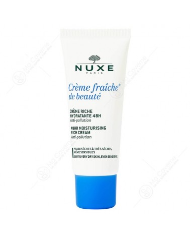 NUXE Crème Fraiche de Beauté Riche Peau Sèche 30ml-1