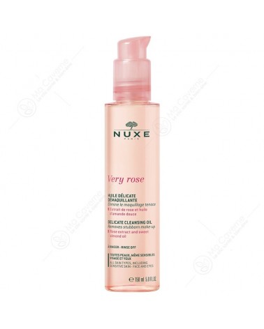 NUXE Very Rose Huile Délicate Démaquillante 150ml-1