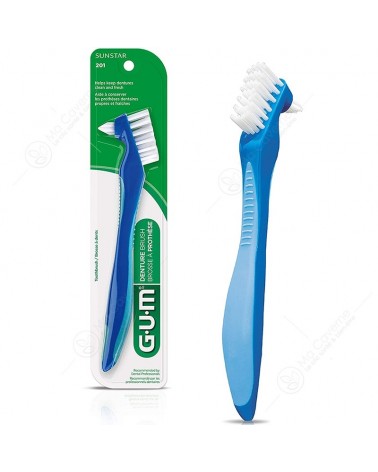 GUM Brosse à Dents Pour Prothèse 201-1