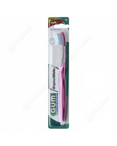 GUM Brosse à Dents Original White Souple 561-1