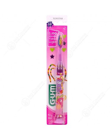 GUM Brosse à Dents Junior Light Up Medium 903-1