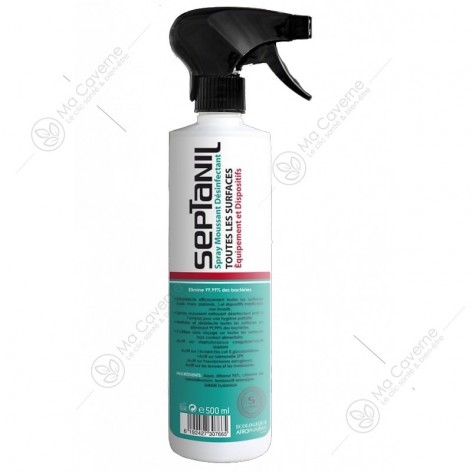 SEPTANIL Spray Moussant Désinfectant Toute Surface 500ml-1