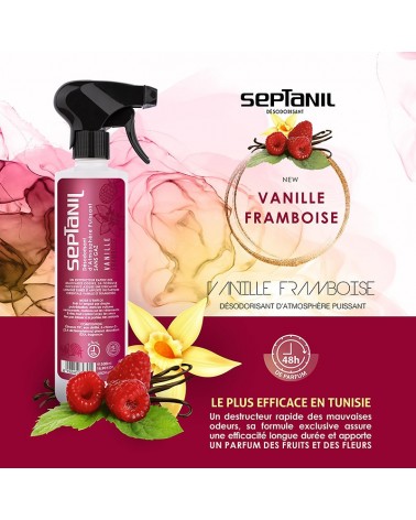 SEPTANIL Désodorisant Puissant Vanille Framboise 500ml-1