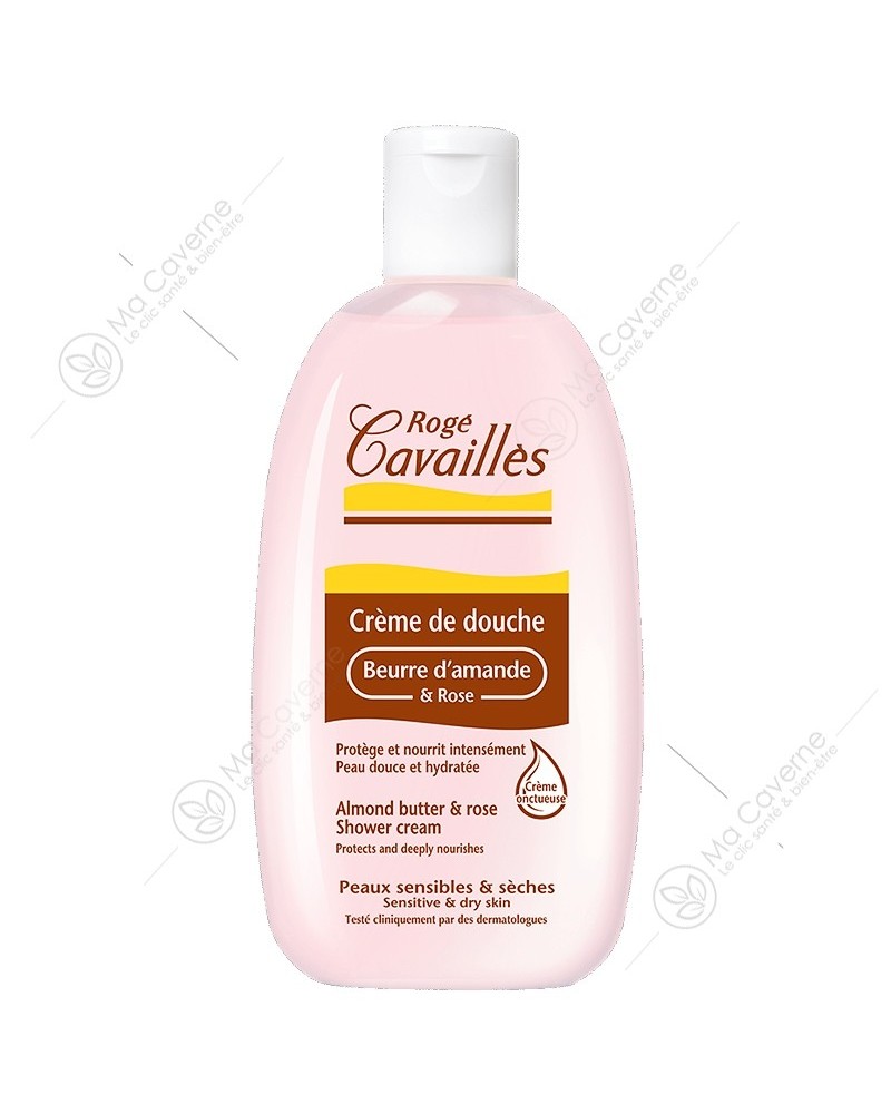 ROGE CAVAILLES Crème Douche Beurre Amande &Rose 250ml-1