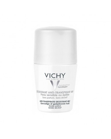 VICHY Anti-Transpirant 48H Peaux Sensibles Ou Epilées 50ml-1