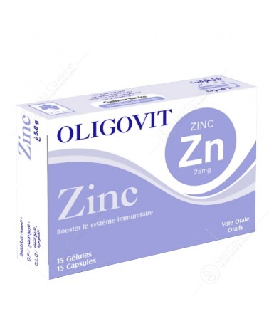 VITAL Oligovit Zinc Bt15 Gél.-1