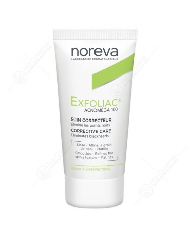 NOREVA Exfoliac Acnomega 100 Kératorégulateur Matifiant 30ml-1