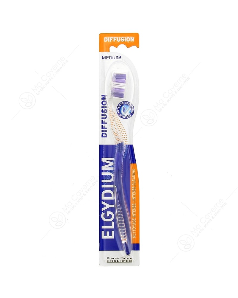 ELGYDIUM Brosse à Dents Diffusion Medium-1