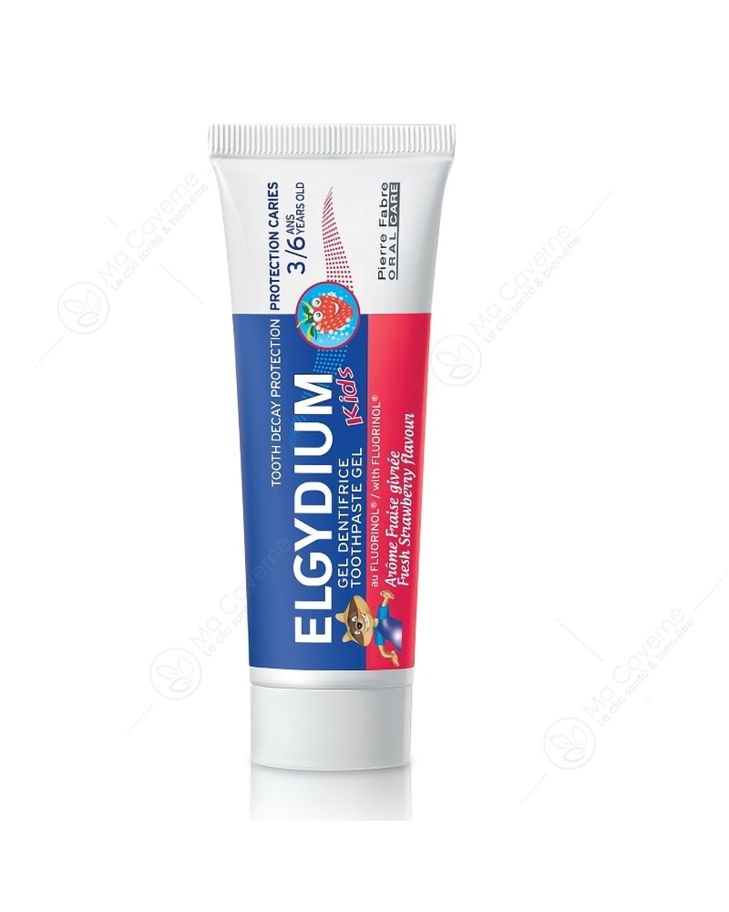 ELGYDIUM Dentifrice Kids Fraise Givrée-1