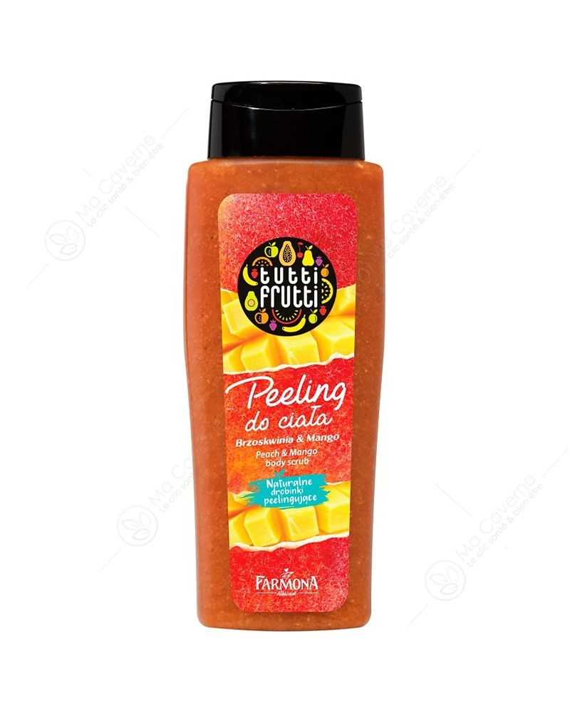 FARMONA Tutti Frutti Body Scrub Peach and Mango 100ml-1