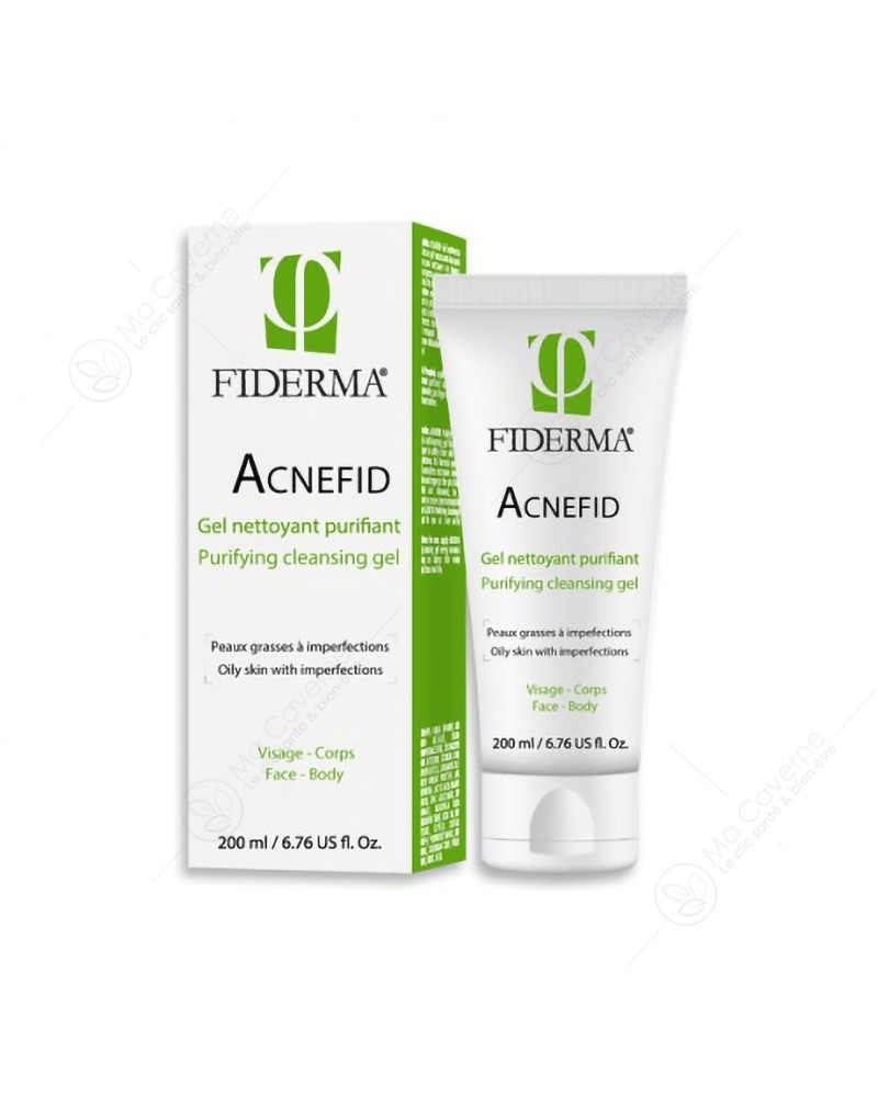 FIDERMA Gel Nettoyant Purifiant 125ml-1