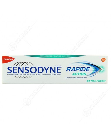 SENSODYNE Dentifrice Rapide Action  Extra Fresh 75ml-1