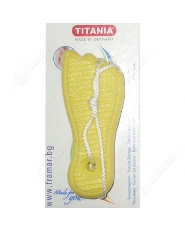 TITANIA Eponge Ponce Forme Pied 30010K-1