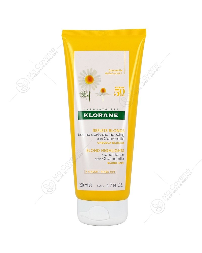 KLORANE Baume Après-Shampoing Camomille Cheveux Blonds 200ml-1