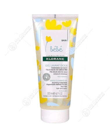 KLORANE Bébé Gel Lavant 200ml-1