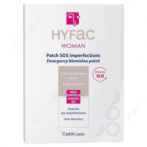 HYFAC Women Patchs Sos Anti-Imperfections 15 Patchs-1