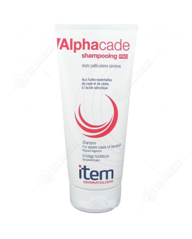 ITEM DERMATOLOGIE Alphacade Shampoing PSO Etats Pelliculaires Sévères 200ml-1