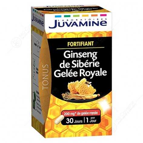 JUVAMINE Ginseng et Gelée Royale Bt30-1