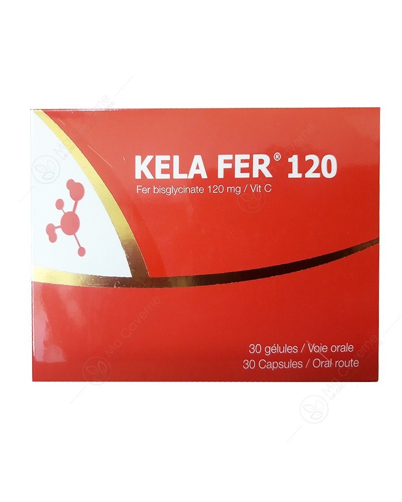 XEN KELA Fer 120 Mg Bt30 Gél.-1