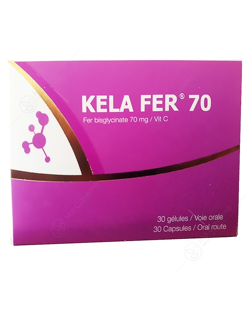 XEN KELA Fer 70 Mg Bt30 Gél.-1