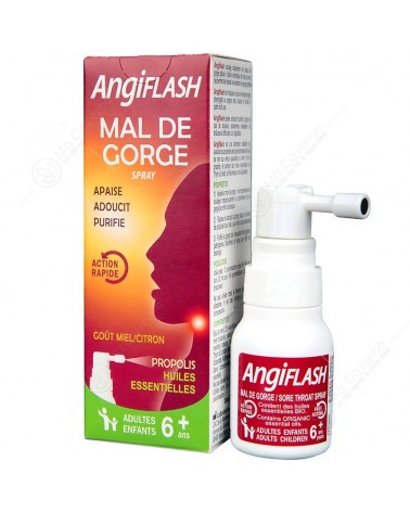 ANGIFLASH Mal de Gorge 20ml-1