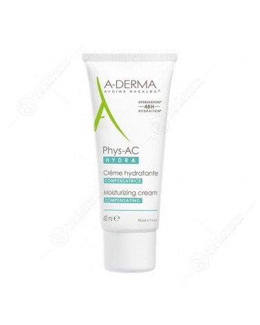 A-DERMA Phys-Ac Crème Compensatrice Hydra 40ml-1