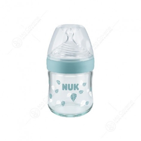 NUK Biberon Verre Nature Sense 120ml 'S' 0-6 M 10211035-4