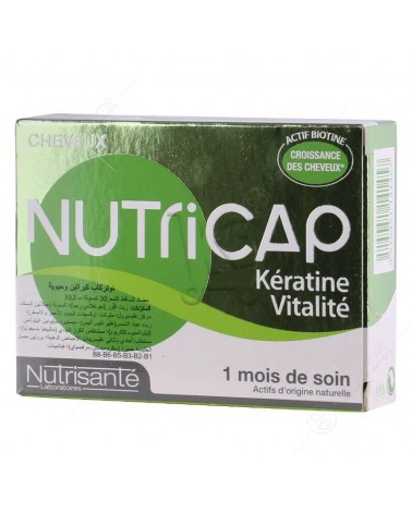 NUTRISANTE Nutricap Kératine et Vitalité Bt30-1