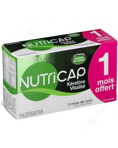 NUTRISANTE Nutricap Kératine et Vitalité Bt90-1