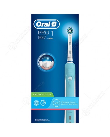 ORAL-B Brosse à Dents Electrique Pro 500 3D D16513-1