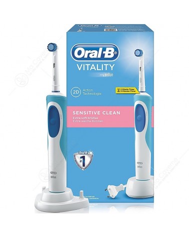 ORAL-B Brosse à Dents Electrique Vitality Sensitive D12513-1