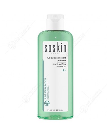 SOSKIN Gel Doux Nettoyant Purifiant 250ml-1