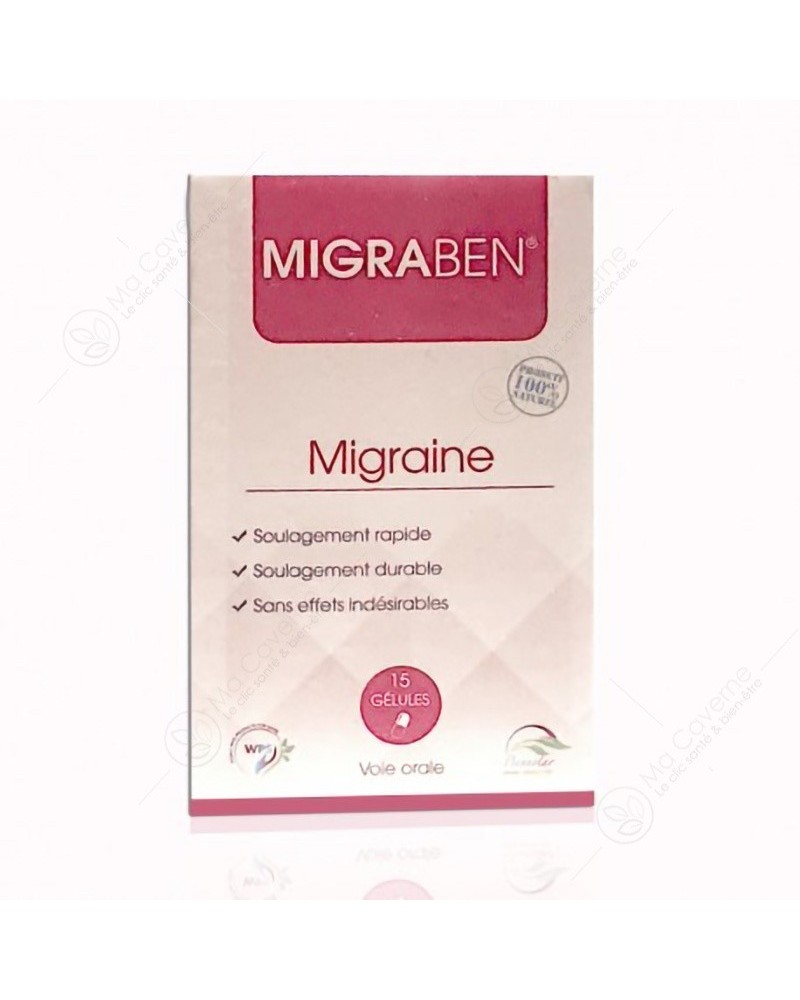 WPS PHARMA Migraben Migraine Bt15Gél-1