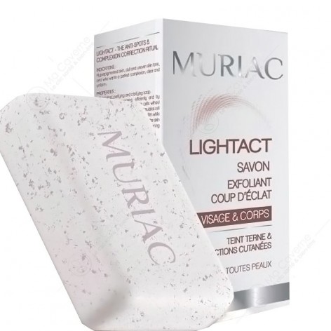 MURIAC Lightact Savon Exfoliant Visage et Corps 200G-1