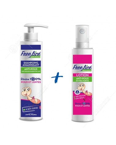 L'ENVOL PHARMA FREELICE Anti-Poux Shampoing + Lotion-1