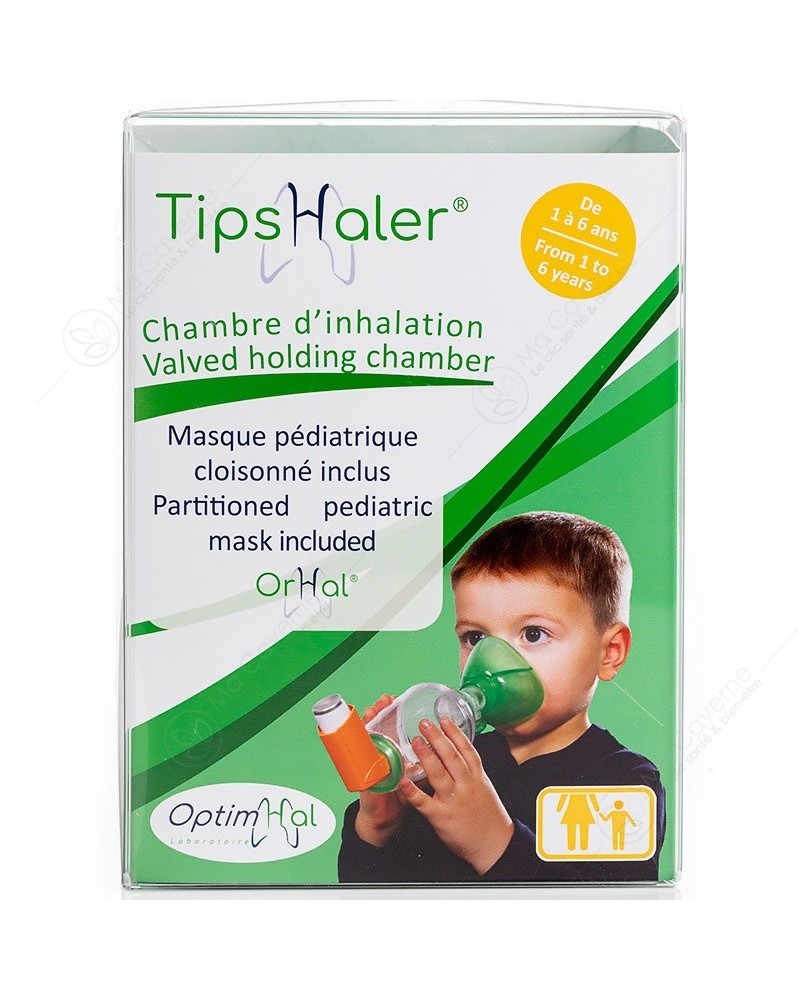 TIPS HALER CHAMBRE D'Inhalation Enfant