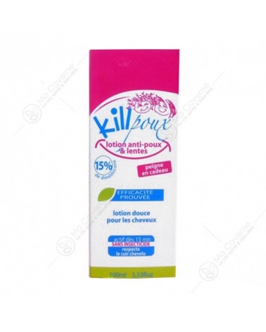 KILLPOUX Lotion Anti-Poux et Lentes 100ml-1