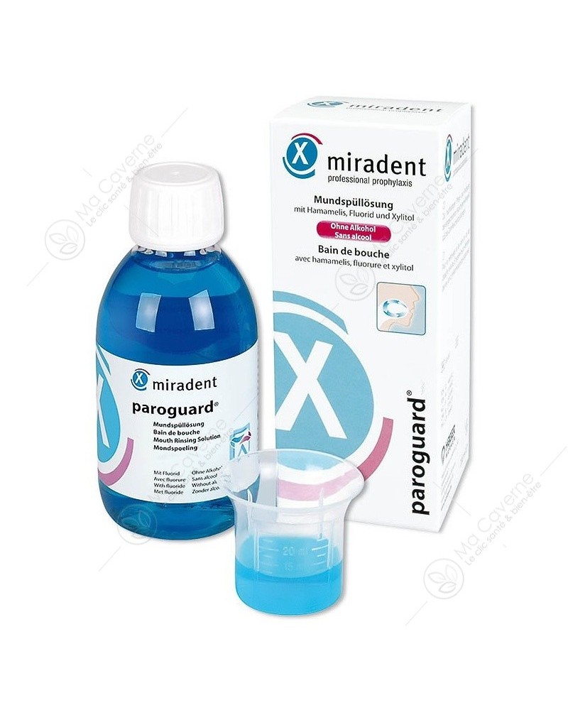 MIRADENT Bain de Bouche Paroguard, 200ml-1