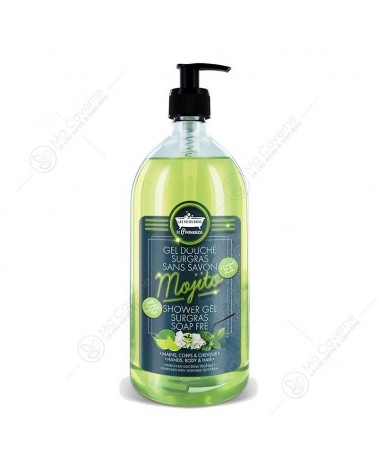 Les Petits Bains de Provence Gel Douche Mojito 1L-1