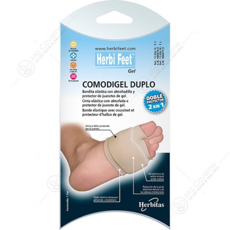 HERBI FEET Coussinet Plant Double L 1105816-1