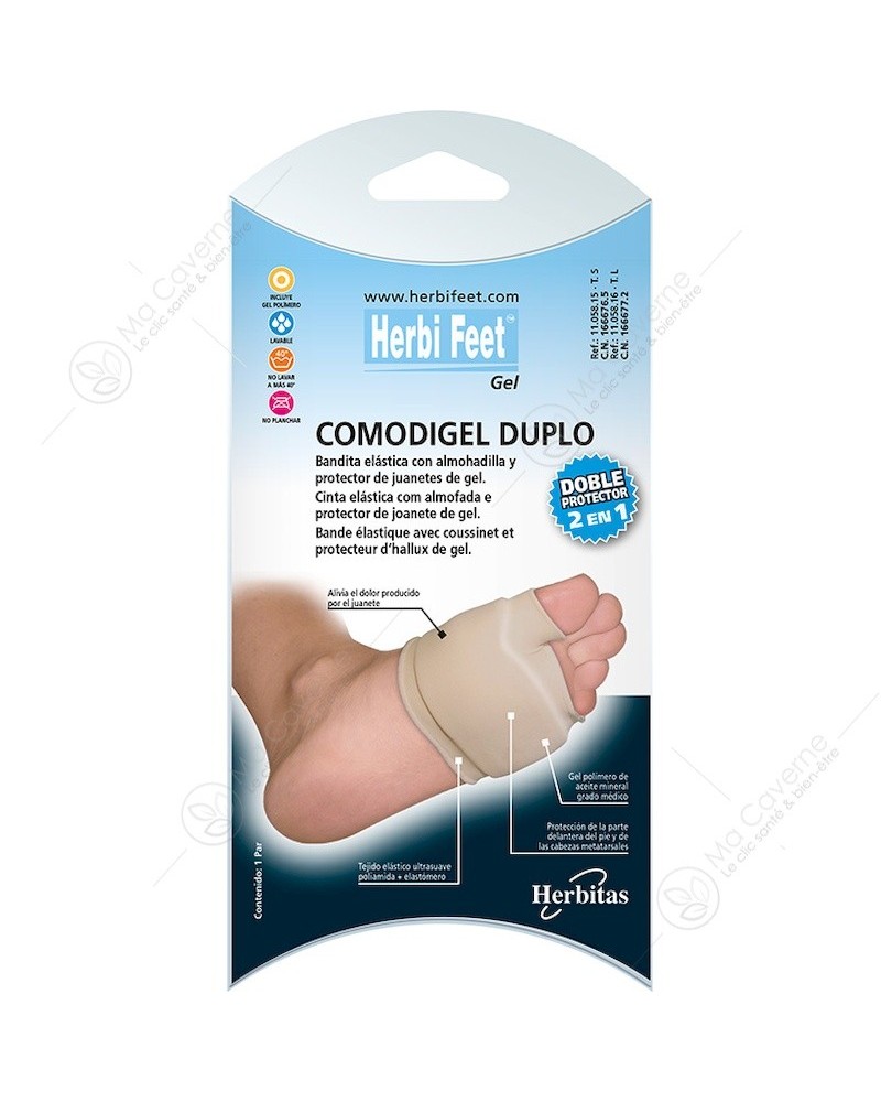 HERBI FEET Coussinet Plant Double L 1105816-1