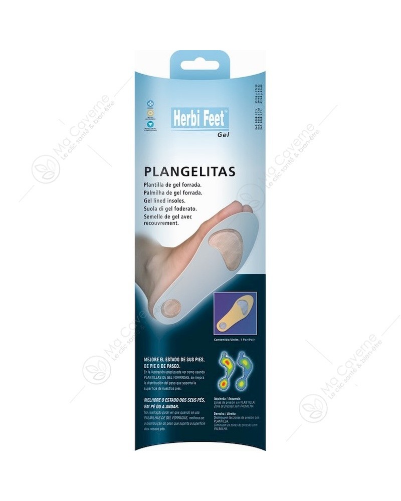 HERBI FEET Semelle PLANGELITAS M 60682-1