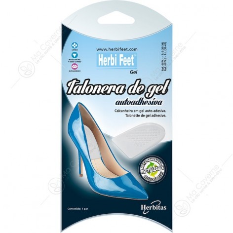 HERBI FEET Talonnière en Silicone auto-adhésive S 60741-1