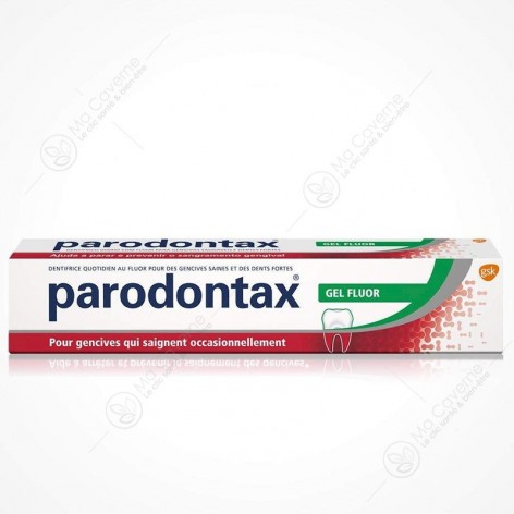 PARODONTAX Dentifrice Gel Fluor Soin de Gencives 75ml-1