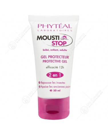 PHYTEAL Moustistop Gel Protecteur Anti-Moustique 50ml-1